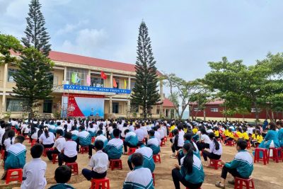 TRƯỜNG TH TÔ HIỆU HƯỞNG ỨNG TUẦN LỄ QUỐC GIA NƯỚC SẠCH VÀ VỆ SINH MÔI TRƯỜNG NÔNG THÔN 2026